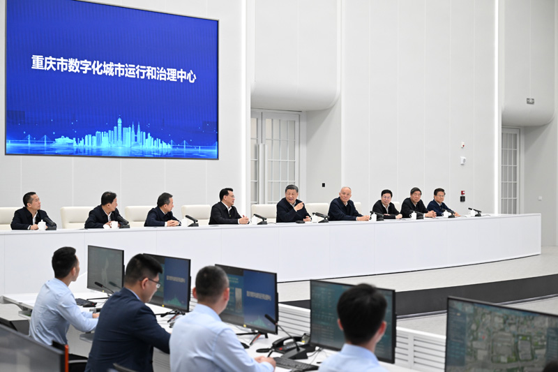 習近平在重慶考察時強調
進一步全面深化改革開放
不斷譜寫中國式現(xiàn)代化重慶篇章
蔡奇陪同考察「相關圖片」